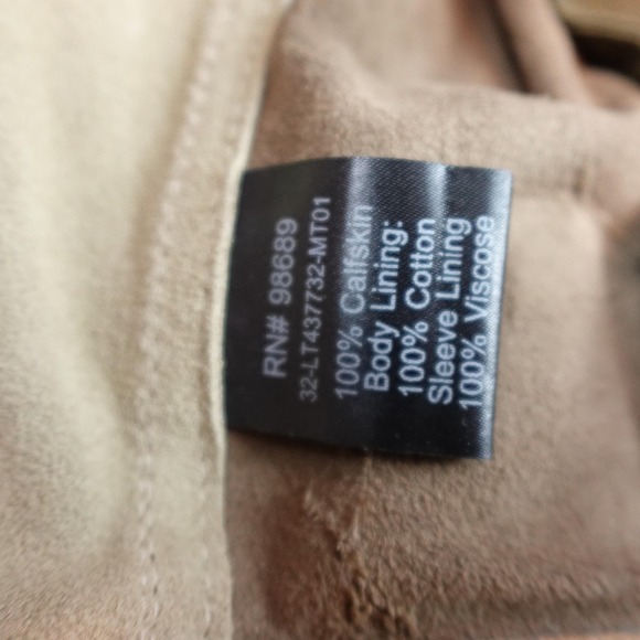 Todd Snyder Dylan Jacket Mens Medium Brown Suede Western Colorblock Italy - Picture 7 of 13